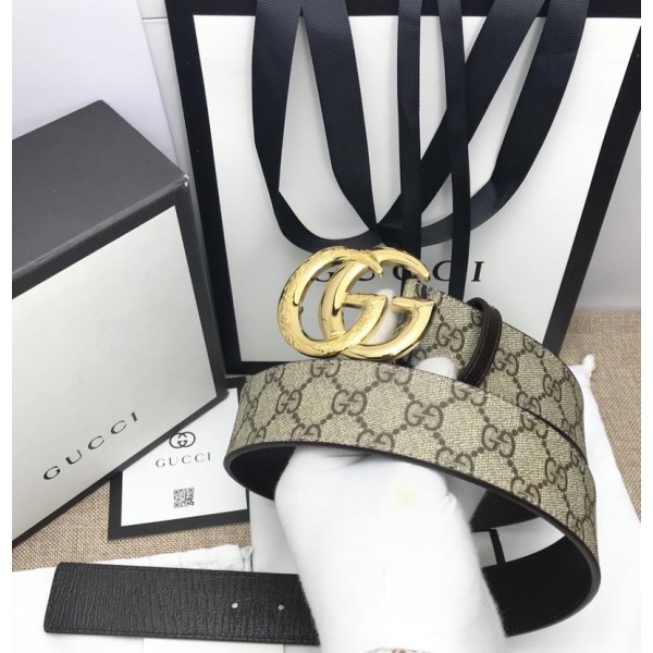 Replica Double G Golden Gucci Buckle Belt ASS02328