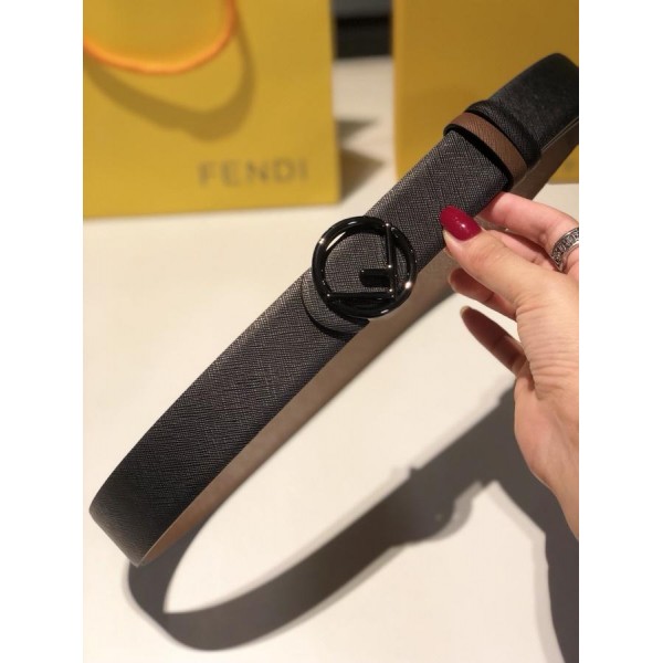 Replica Black Fendi buckle belt ASS02065