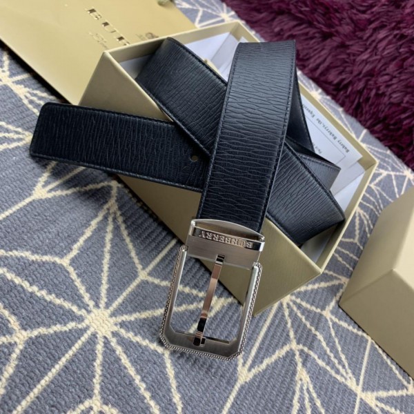 Replica Burberry Silver buckle belt ASS02014