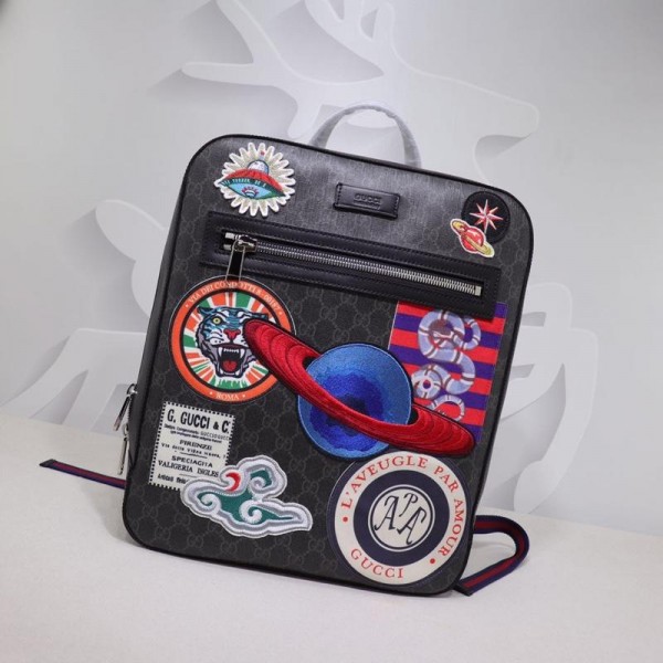 Replica Gucci Supreme Patches Messnger Backpack GC06BM053