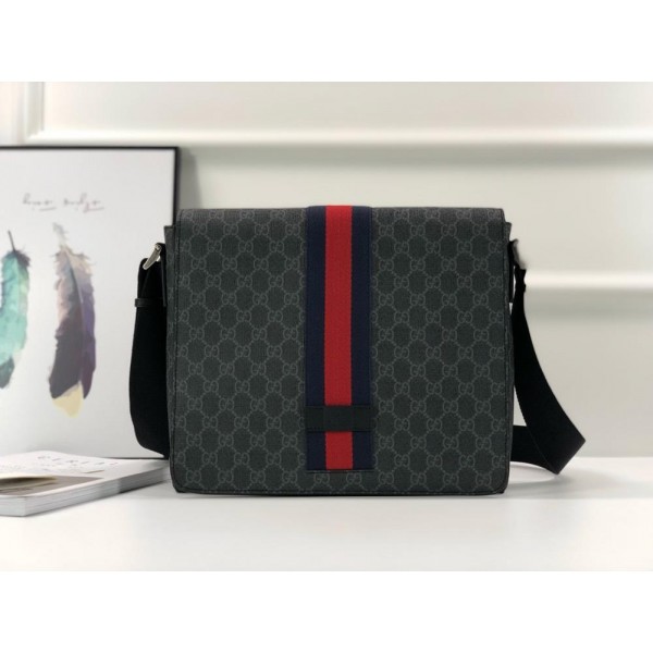 Replica Gucci graphite colored shoulder pack GC06BM039