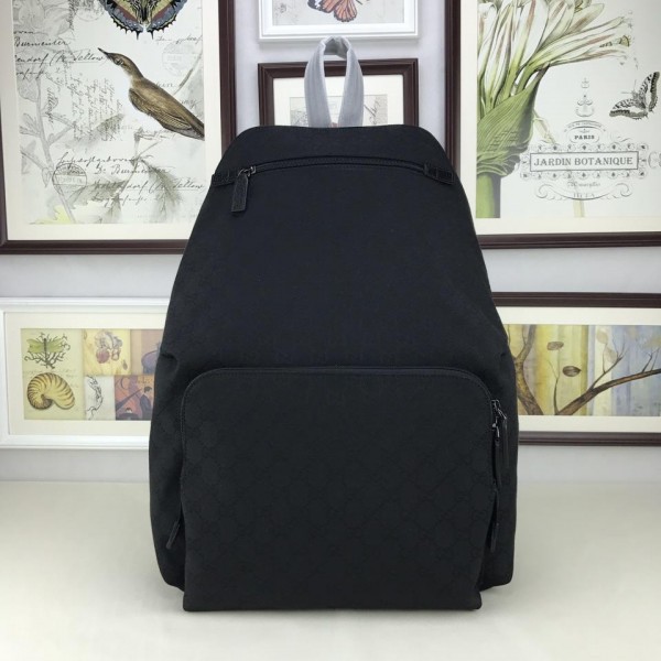 Replica Gucci matte black back pack GC06BM120