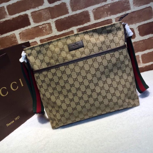 Replica Gucci brown canvas handbagGC06BM140