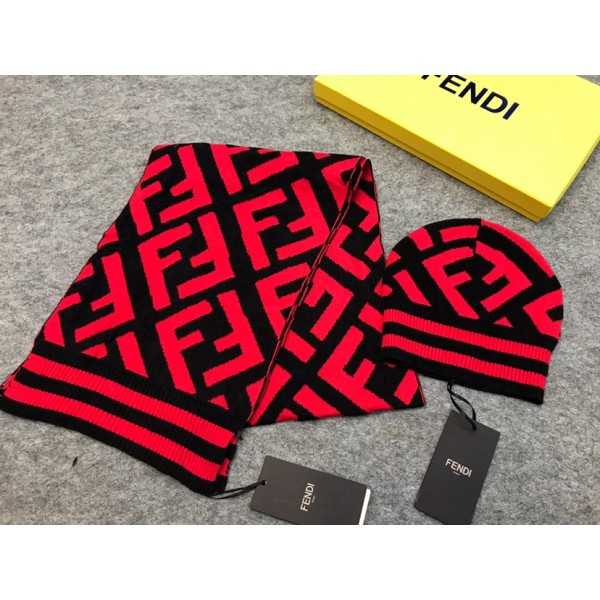 Replica FakeFendi Scarf and Beanie ASS050201 Upadated in 2020.10.19