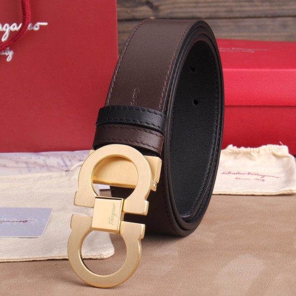 Replica Ferragamo Gold Buckle belt ASS02072