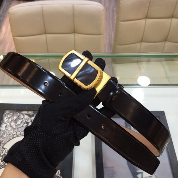 Replica Black Ferragamo silver buckle belt ASS02264