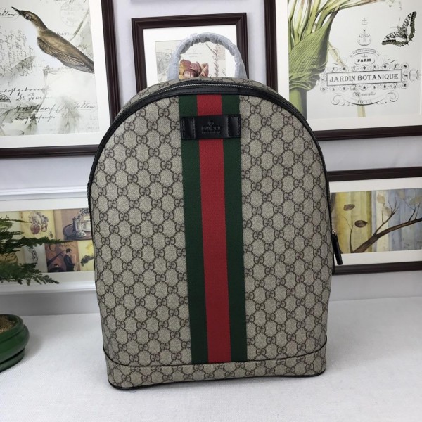 Replica Gucci simple brown back pack GC06BM104