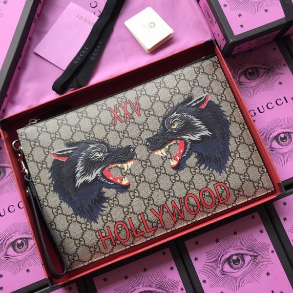 Replica Gucci fierce wolves purse GC07WM041