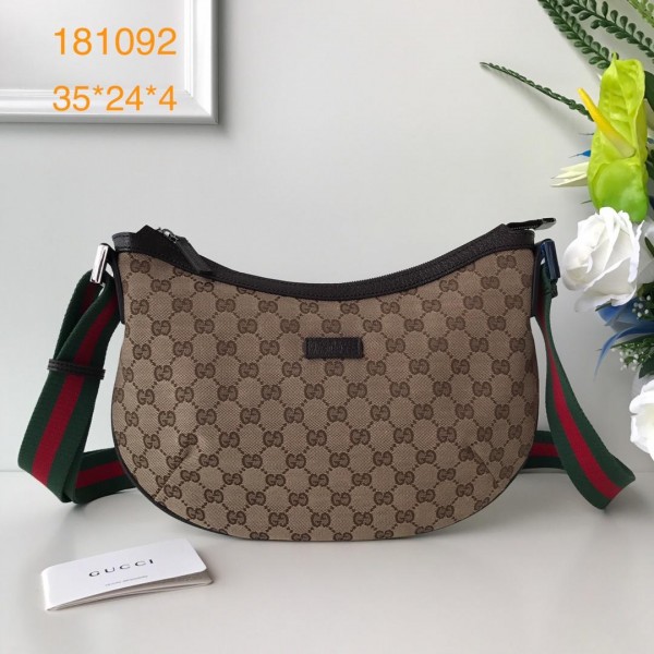 Replica Gucci brown thin sling bag GC06BM003