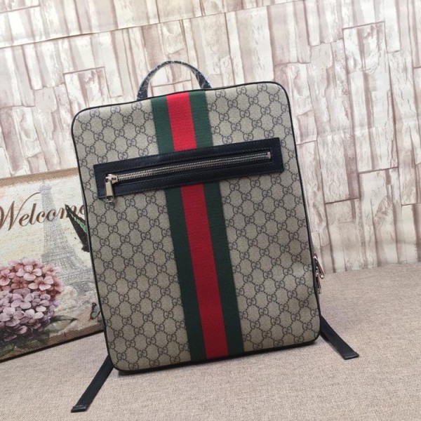 Replica Web Trim Gucci Backpack GC06BM051