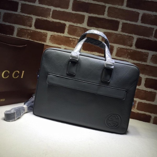 Replica Gucci gray office brief case GC06BM017