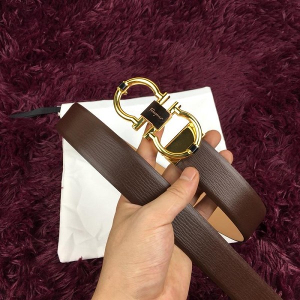 Replica Brown Ferragamo belt ASS02229