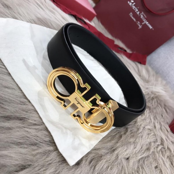 Replica Gold Ferragamo classy belt ASS02148