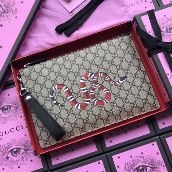 Replica Gucci brown snake purse GC07WM043