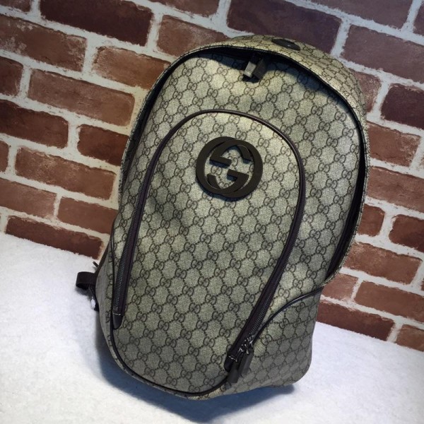 Replica Gucci Interlocking G Rare Htf Backpack GC06BM095