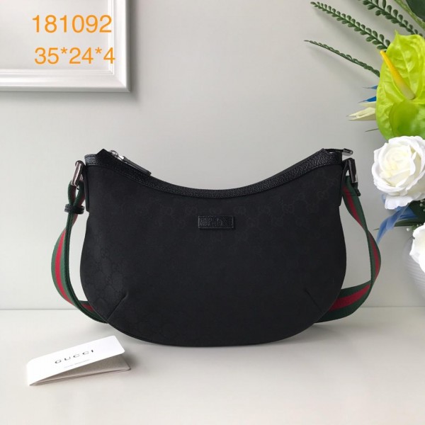 Replica Gucci black thin sling bag GC06BM004