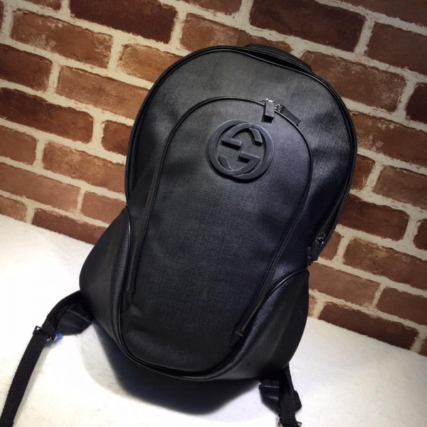 Replica Gucci Rare Ghost Designer Black Gucci Men Backback GC06BM096