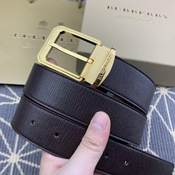 Replica Burberry Gold buckle belt ASS02015