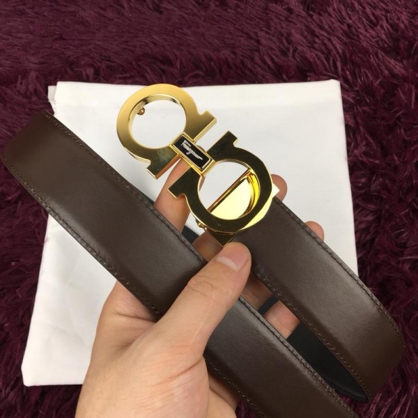 Replica Gold Ferragamo Men's belt ASS02181