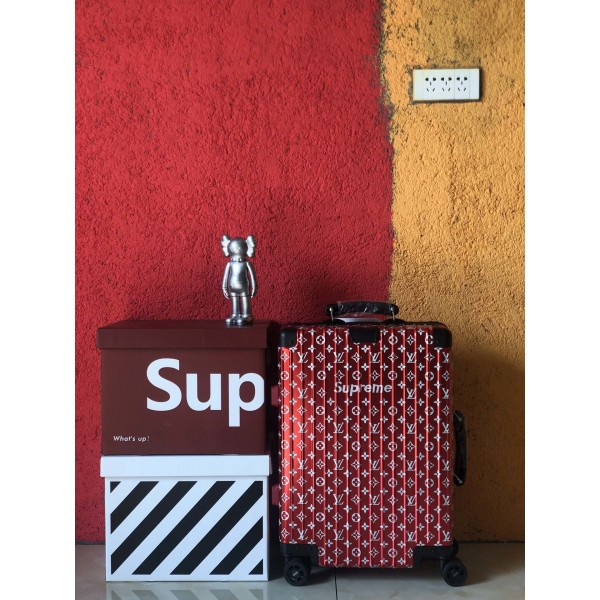 Replica FakeRimowa x Louis Vuitton x Supreme Classic Flight Luggage RMW016 Updated in 2020.09.04