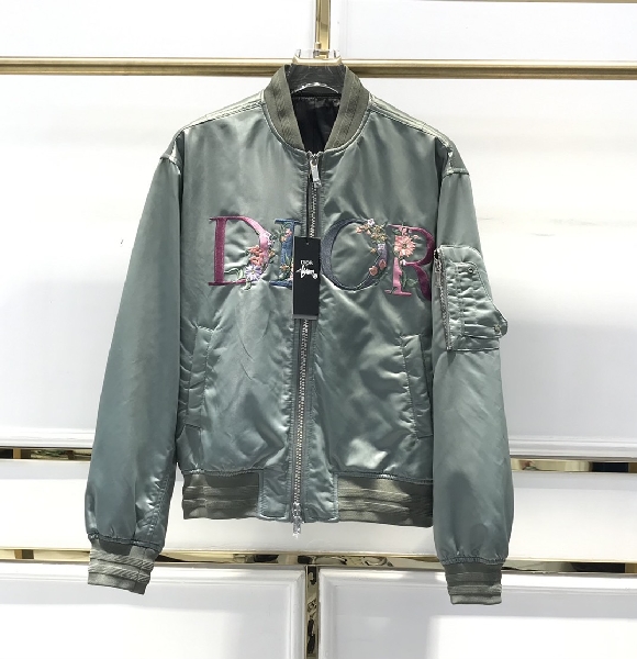 Replica Dior Jacket Baseball in Green