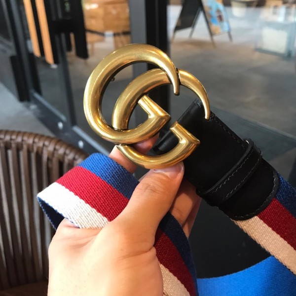 Replica Double G Gucci Golden Buckle belt ASS02353