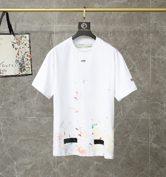 Replica Off-White T-shirt Caravaggio Arrows S in White