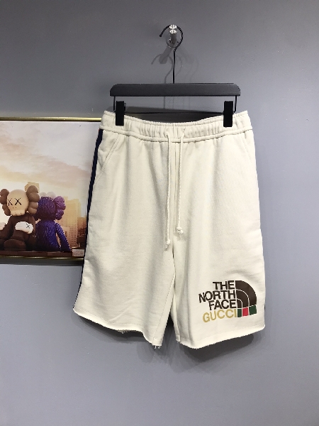 Replica GUC x TNF 21ss Cotton Shorts