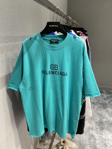 Replica Balenciaga T-Shirt BB Pixel Boxy