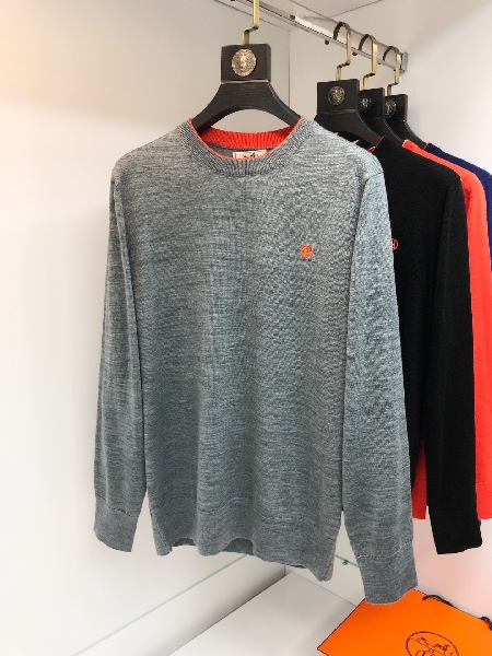 Replica Hermes Sweatshirt Wool in Gray