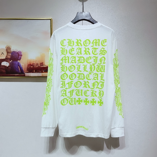 Replica Chrome Hearts Sanskrit T-shirt Long Sleeve