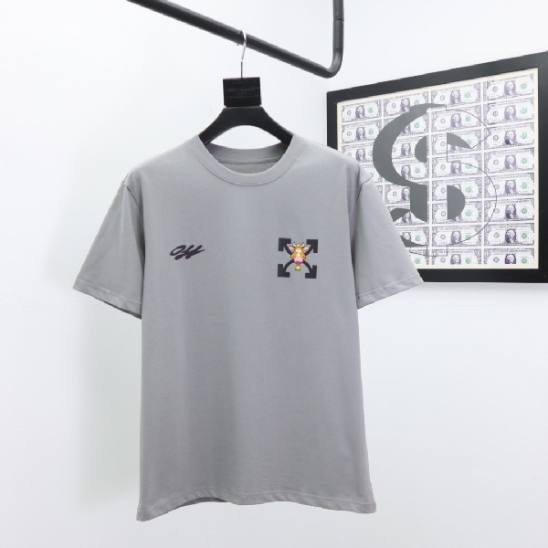 Replica Off-White T-shirt Caravaggio Arrows S in Gray