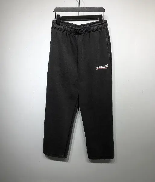 Replica BALENCIAGA 2022SS fashion trousers in black