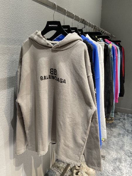 Replica Balenciaga Hoodie BB Pixel Medium Fit