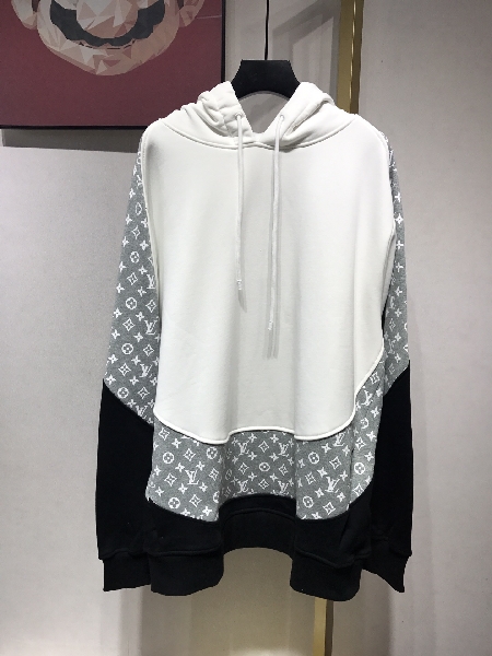 Replica Louis Vuitton Hoodie Monogram Cotton