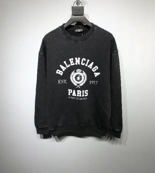 Replica BALENCIAGA 2022FW NEW hoodies in black