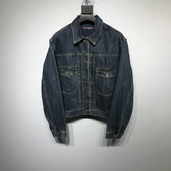 Replica LOUIS VUITTON 2022 new Denim jacket