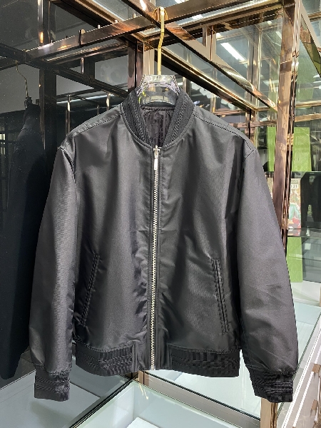 Replica Dior Down Jacket in Gray and Black