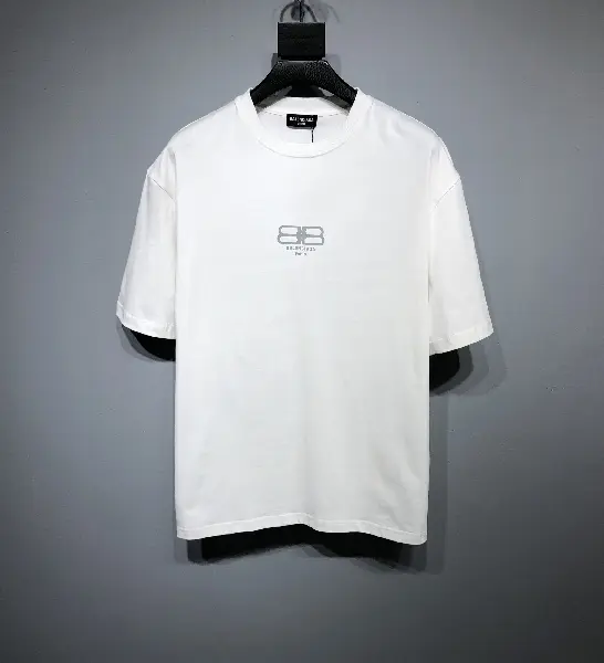 Replica BALENCIAGA 2022SS fashion T-shirt in white