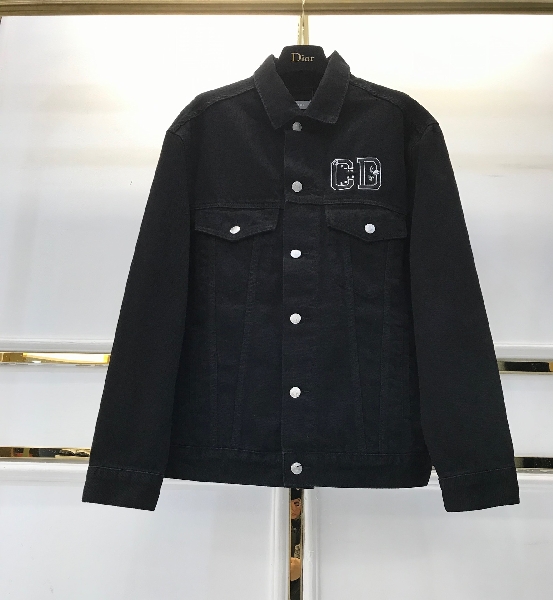 Replica Dior Jacket CD in Black