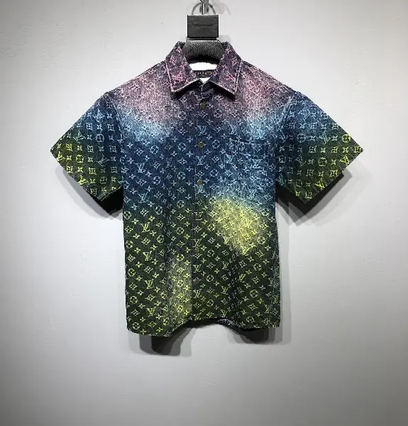 Replica LOUIS VUITTON 2022ss fashion shirt in colorful