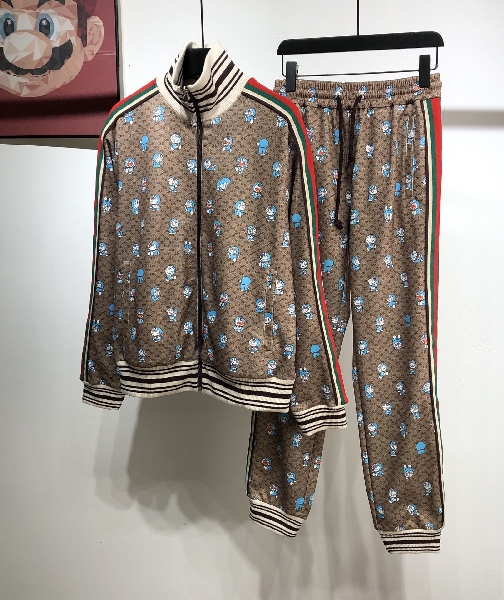 Replica Gucci Jacket Suit Doraeman in Brown