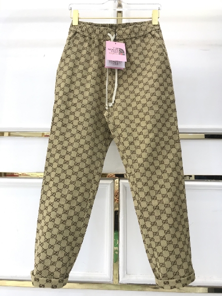 Replica Gucci Pants GG jersey jogging with Web