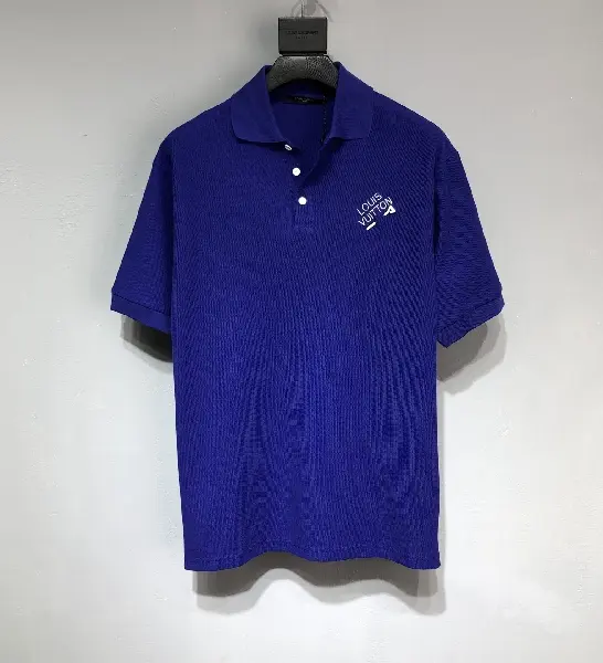 Replica LOUIS VUITTON 2022 Embroidered polo shirt