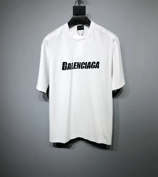 Replica BALENCIAGA 2022SS fashion T-shirt in white