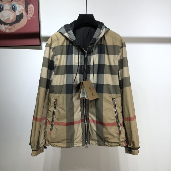 Replica Burberry Jacket Reversible Vintage Check