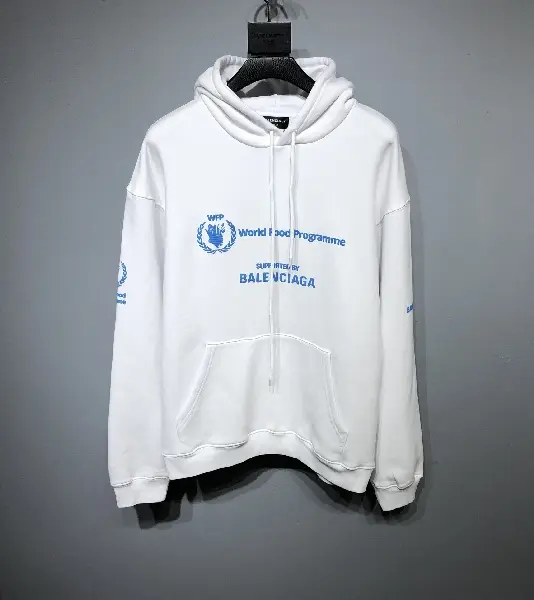 Replica BALENCIAGA 2022FW NEW hoodies in white