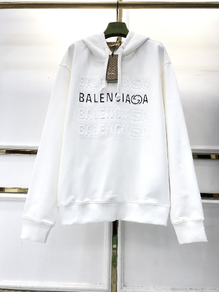 Replica Balenciaga Hoodie Logo Medium Fit