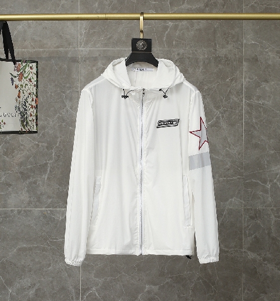 Replica Givenchy Jacket WindBreaker in White