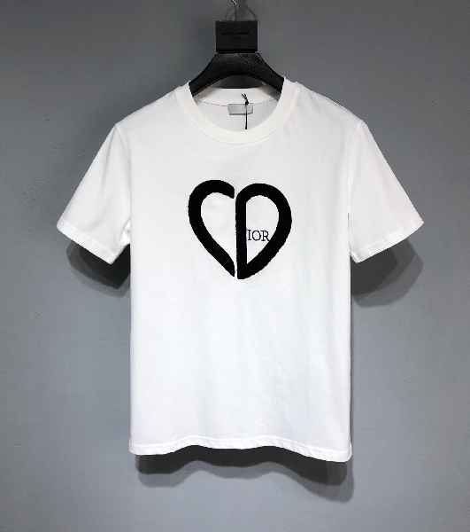 Replica DIOR 2022SS new collection CD loving heart T-Shirt